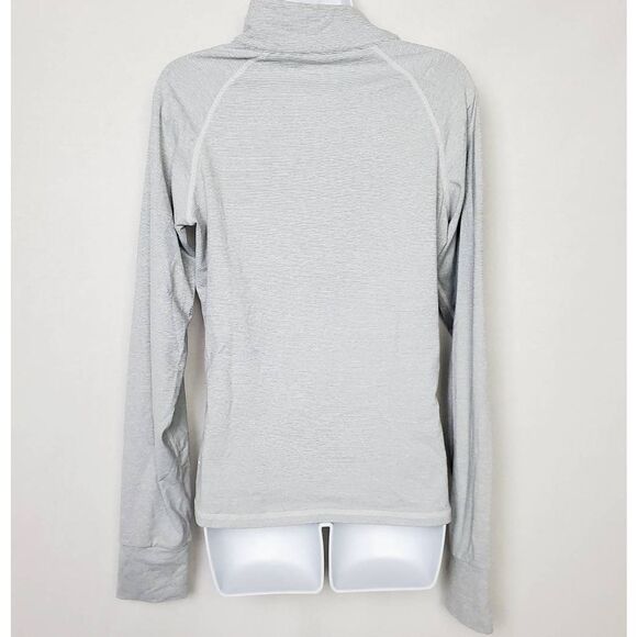 Zyia Active Gray Quarter Zip Pullover Large - Picture 4 of 10